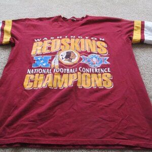 Washington Redskins Football Champions Shirt, Short Sleeved
